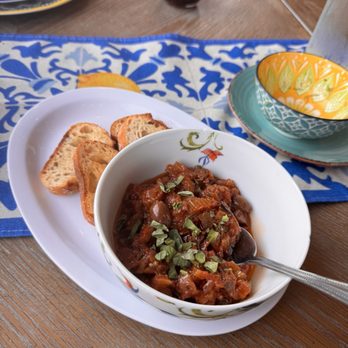 The Sicilian - Caponata with crostini - Sicilian Near Me - Crockett, California The Sicilian - Caponata with crostini - Sicilian Near Me - Crockett, California
