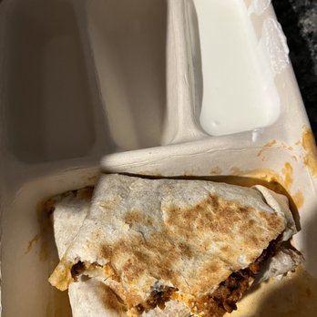 Chipotle Mexican Grill - Quesadilla. Green and red salsa missing. No requested guac either - Fast Food Near Me - Darien, Connecticut Chipotle Mexican Grill - Quesadilla. Green and red salsa missing. No requested guac either - Fast Food Near Me - Darien, Connecticut