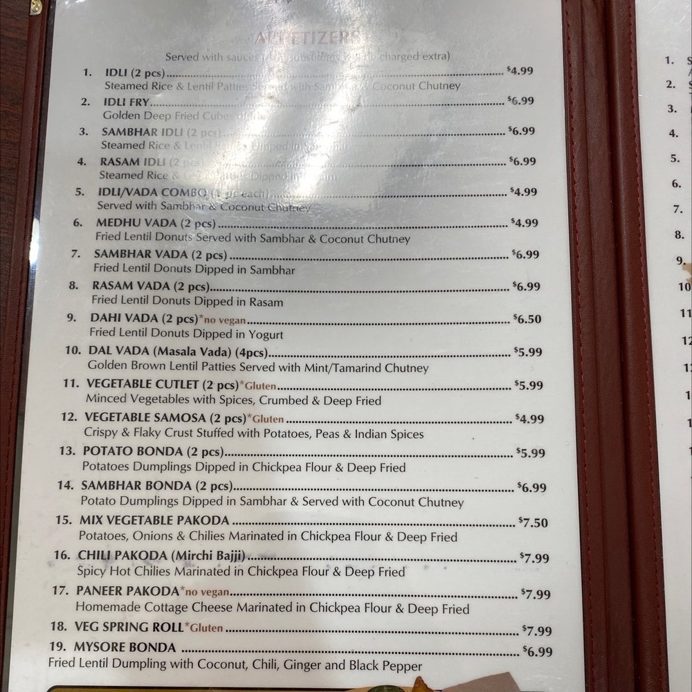 Udipi Cafe - Menu - Indian Near Me - Monroeville, Pennsylvania Udipi Cafe - Menu - Indian Near Me - Monroeville, Pennsylvania