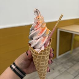 Red Cream Ice Cream