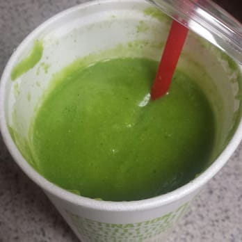 Tropical Smoothie Cafe - Avocolada: Avocado, lime, coconut, spinach & kale, and pineapple. Would go great with rum! ;D - Juice Bars & Smoothies Near Me - Goodyear, Arizona