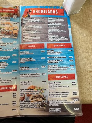 Menu photo 1 Rita's Fiesta Cafe San Antonio, TX