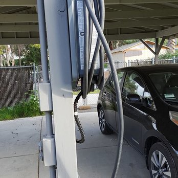 Vogel Electric - Side view of Level 2, 240 Volt 40 Amp EV Charger. - Electricians Near Me - Riverside, California Vogel Electric - Side view of Level 2, 240 Volt 40 Amp EV Charger. - Electricians Near Me - Riverside, California