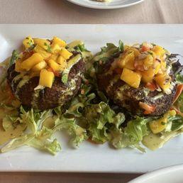 Devine crab cakes. Devine crab cakes.