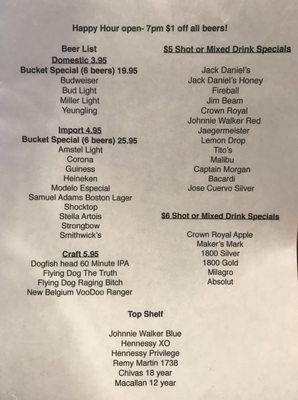 Menu photo 1 Legends Billiards Cafe Silver Spring, MD