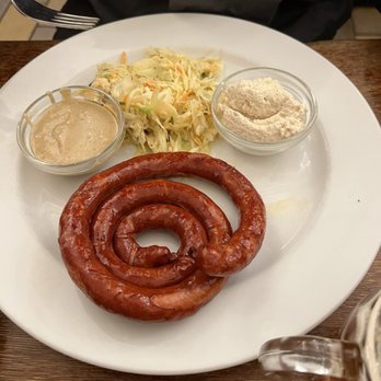 U Medvídků - #1 sausage small plate - Breweries Near Me - Prague, Puerto Rico U Medvídků - #1 sausage small plate - Breweries Near Me - Prague, Puerto Rico