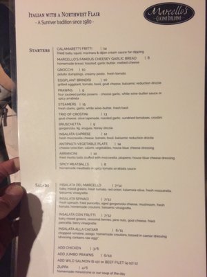 Menu photo 3 Marcello's Cucina Italiana Sunriver, OR Menu photo 3 Marcello's Cucina Italiana Sunriver, OR