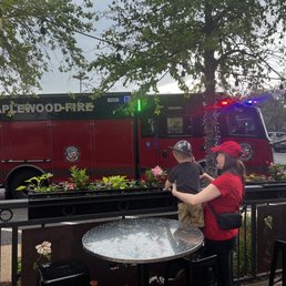Firefighters stopped by Firefighters stopped by