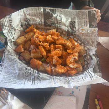 The Hideaway - Buffalo chicken totchos - American Near Me - Gulf Shores, Alabama The Hideaway - Buffalo chicken totchos - American Near Me - Gulf Shores, Alabama