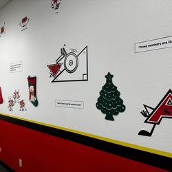 Mathnasium - A Look at our Christmas decorations for 2023!