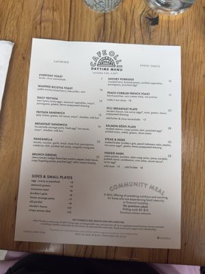 Menu photo 1 Cafe Olli Portland, OR