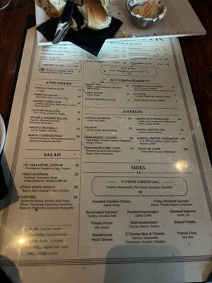 Menu photo 6 Ocean Steak Atlantic City, NJ Menu photo 6 Ocean Steak Atlantic City, NJ