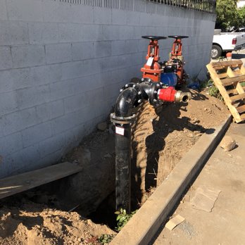 US Fire Protection - Underground installation of backflow supply line to riser in san gabriel Azabu Sabo - Fire Protection Services Near Me - Sun Valley, California US Fire Protection - Underground installation of backflow supply line to riser in san gabriel Azabu Sabo - Fire Protection Services Near Me - Sun Valley, California
