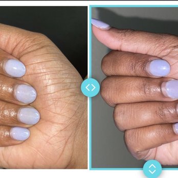 iNailspa - Picture on the left is from 7/31/21....picture on the right is from today 8/16/21...and the nail growth is real!! - Nail Salons Near Me - Alameda, California iNailspa - Picture on the left is from 7/31/21....picture on the right is from today 8/16/21...and the nail growth is real!! - Nail Salons Near Me - Alameda, California