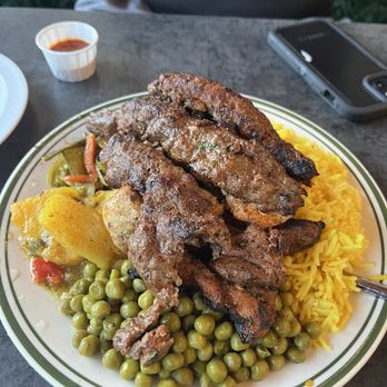 Little Morocco - Meat Combo Platter - Moroccan Near Me - Astoria, New York Little Morocco - Meat Combo Platter - Moroccan Near Me - Astoria, New York