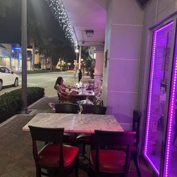 Outdoor seating Outdoor seating