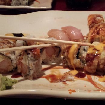 Sushi Sake - Here is a good portion of the all you can eat sushi - Japanese Near Me - Saint Louis, Missouri Sushi Sake - Here is a good portion of the all you can eat sushi - Japanese Near Me - Saint Louis, Missouri