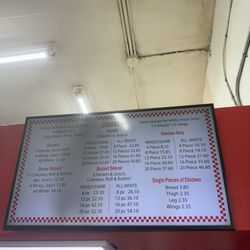 Rasicci's Pizza - Menu