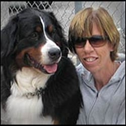 The Dog Walkers Club - Me with one of my longtime friends, Coco
