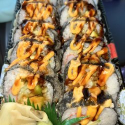 KTown - Yummy sushi roll, fried.