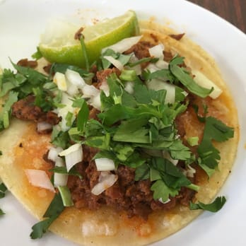 Mariscos El Sushi - Al pastor taco- very flavorful and quite greasy - Sushi Bars Near Me - Fresno, California