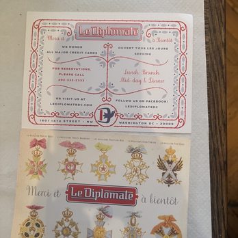 Le Diplomate - Brasseries Near Me - Washington, DC, District of Columbia