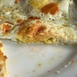 The Lighthouse Restaurant - my over med eggs. like rubber. could not eat them.