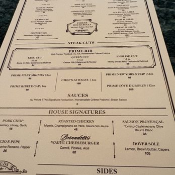 The Oak Room - Menu - American Near Me - Washington, DC, District of Columbia