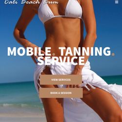 Cali Beach Bums - Front page of my website. Simple and easy to use.