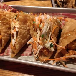 Chicken Wonton Tacos