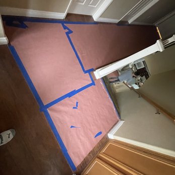 Dry Right Flood - floor covering on second level of house - Damage Restoration Near Me - San Marcos, California Dry Right Flood - floor covering on second level of house - Damage Restoration Near Me - San Marcos, California