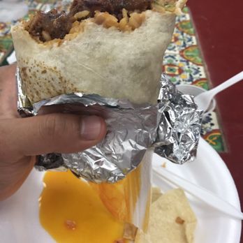 Supermercados Mexico - Look at the oil seeping out! Always ask for no oil and they will kindly oblige. Great burrito! - Grocery Near Me - Hillsboro, Oregon Supermercados Mexico - Look at the oil seeping out! Always ask for no oil and they will kindly oblige. Great burrito! - Grocery Near Me - Hillsboro, Oregon