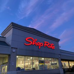 ShopRite of New Hyde Park - Outside at sunset