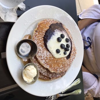 Eggspectation - Richmond - Lemon Ricotta Blueberry Pancakes.  Awesome! - Breakfast & Brunch Near Me - Richmond, Virginia
