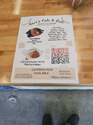 Menu photo 1 Harts Cafe & Deli Cicero, NY