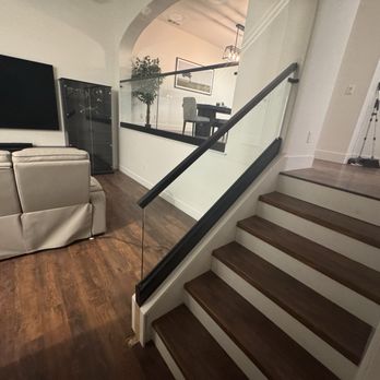 Elite Railings - Glass stair railing - Decks & Railing Near Me - Irvine, California Elite Railings - Glass stair railing - Decks & Railing Near Me - Irvine, California