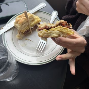 Wise County Biscuits - breakfast sammie - Food Stands Near Me - Pittsburgh, Pennsylvania