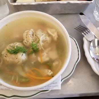 Jacob's Pickles - Matzo ball soup - Comfort Food Near Me - New York, New York
