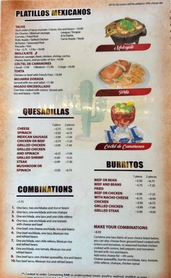 Menu photo 2 La loma Mexican Restaurant Forest City, NC Menu photo 2 La loma Mexican Restaurant Forest City, NC