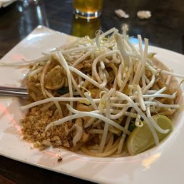 Pad Thai was delicious... Pad Thai was delicious...