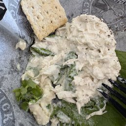 Foreign object/plastic in chicken salad