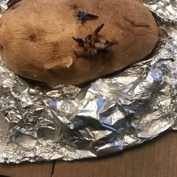 Mayflower Seafood Restaurant - 'We don't look at the potatoes when we cook them - they are already wrapped in foil when we receive them'  yeah...no - Seafood Near Me - Concord, North Carolina