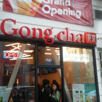 Gong Cha - PICTURE SHOT TAKEN ON MY CELL PHONE CAMERA 11/17/18 - Bubble Tea Near Me - San Francisco, California