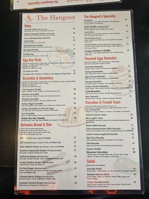 Menu photo 1 The Hangout Walnut Creek, CA