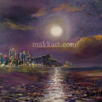 Makk Studios - Waikiki Mauve by Eva Makk - Art Galleries Near Me - Honolulu, Hawaii Makk Studios - Waikiki Mauve by Eva Makk - Art Galleries Near Me - Honolulu, Hawaii