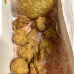 My $13 shrimp dinner . My $13 shrimp dinner .