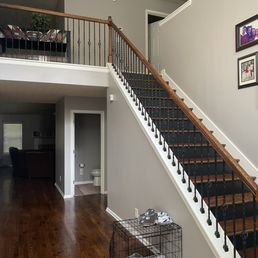 Painted areas
