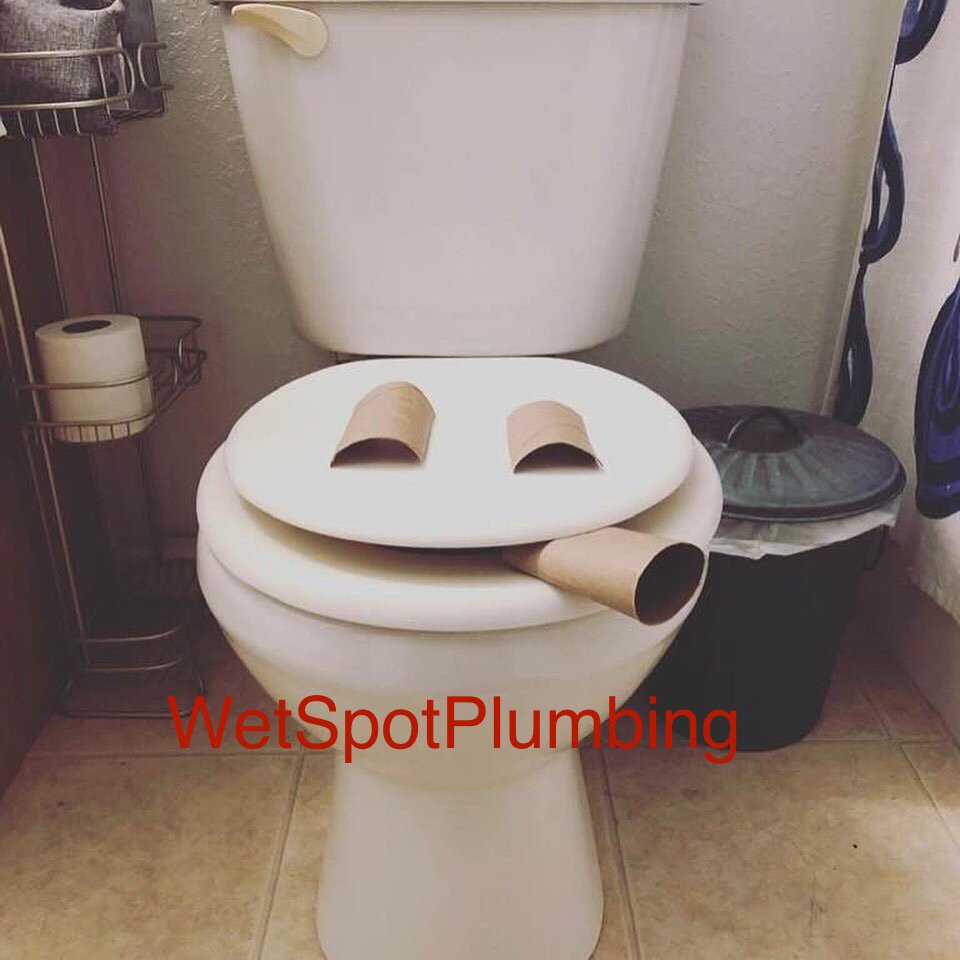 Slide of Wet Spot Plumbing