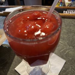 Los Arcos - Blended margarita? I had to mix with my own straw.