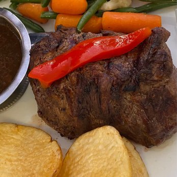 Malaga Restaurant - Filet with mushroom sauce - Spanish Near Me - Hamilton Township, New Jersey